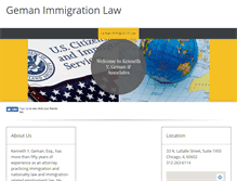 Tablet Screenshot of gemanimmigrationlaw.com